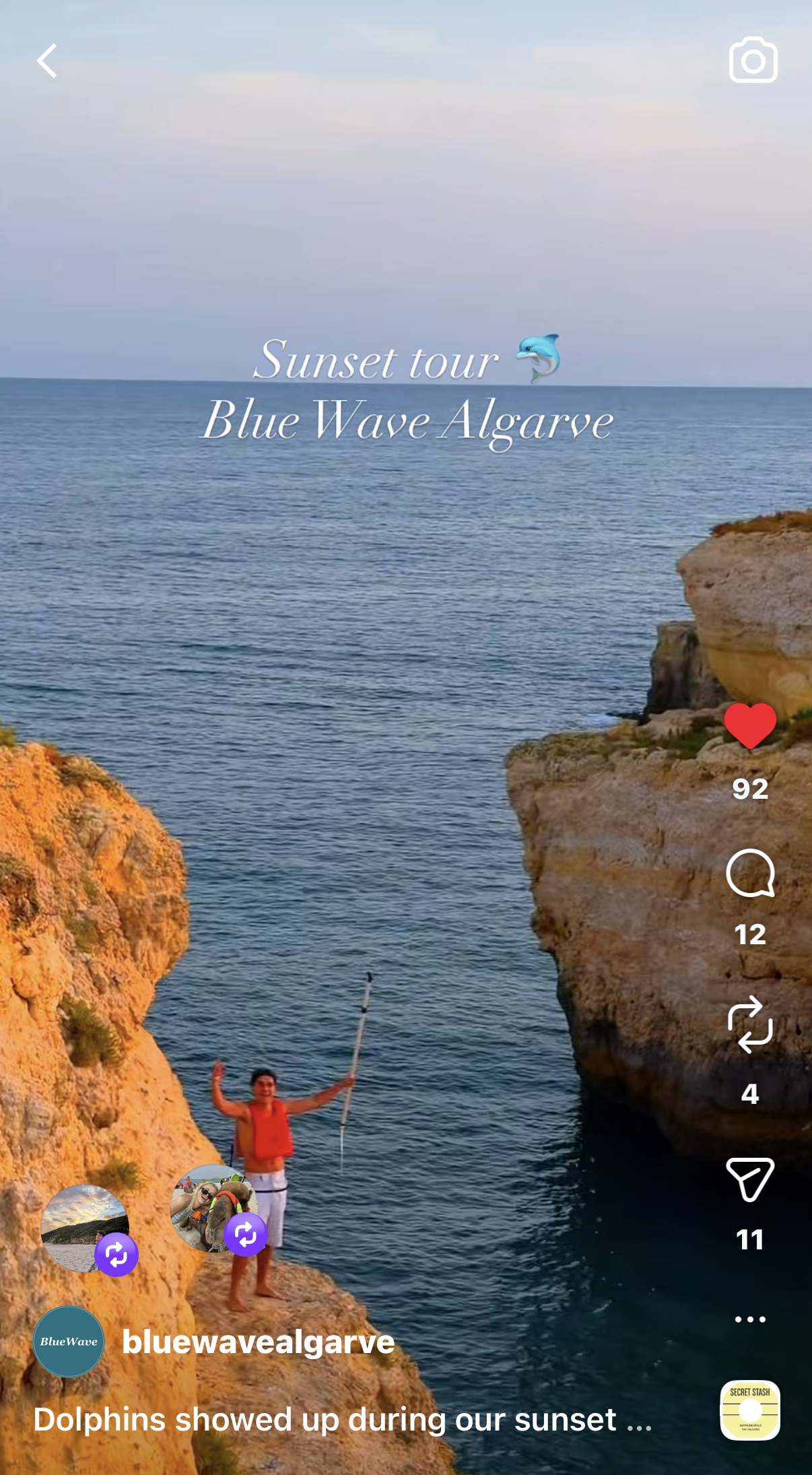 Blue Wave Algarve reel